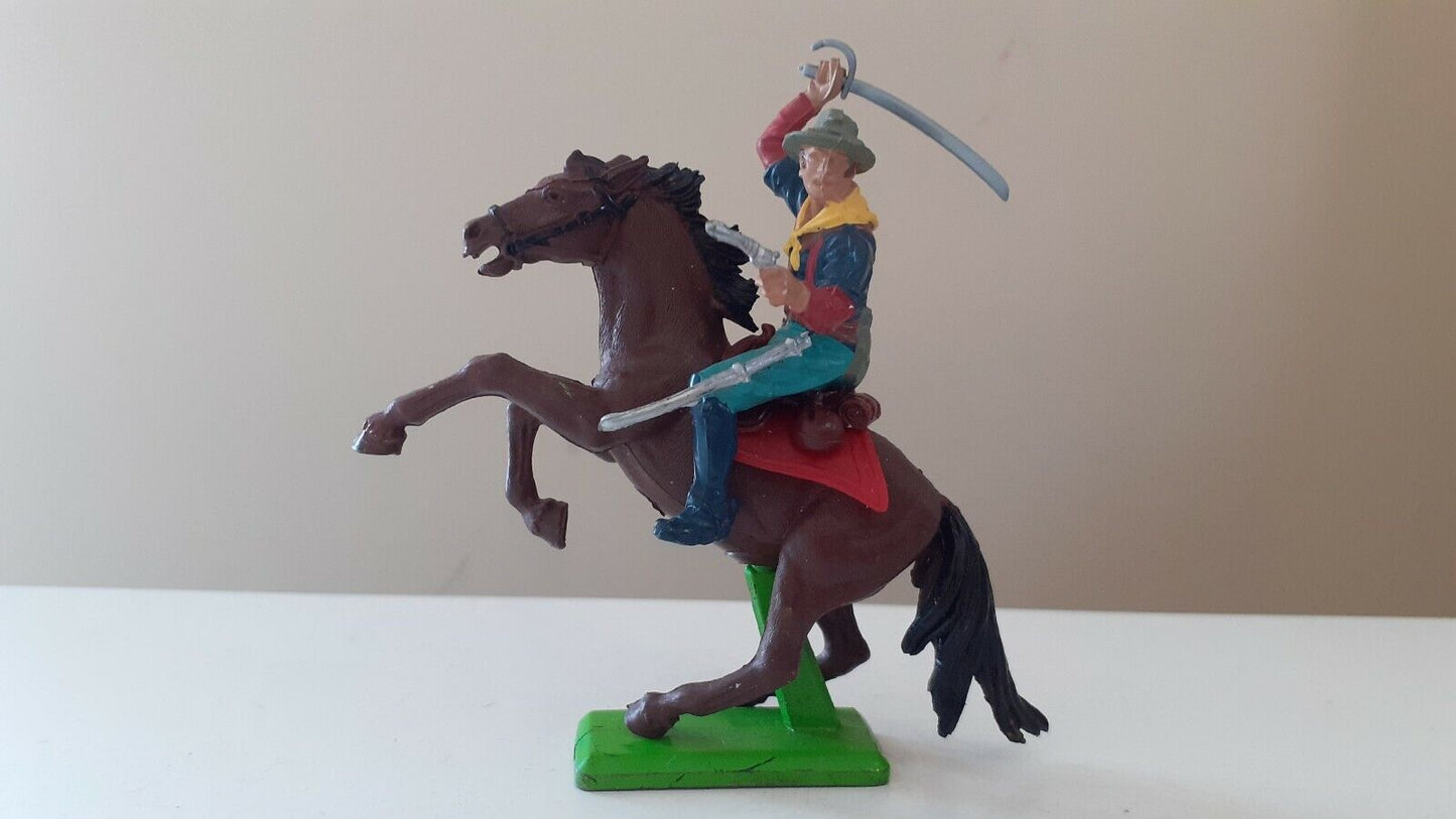 Britains deetail wild west 7th cavalry 1970s 1:32  b1