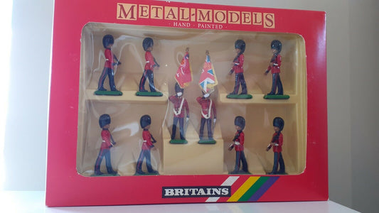 Britains 7207 scots guards 1980s red box 1:32 metal