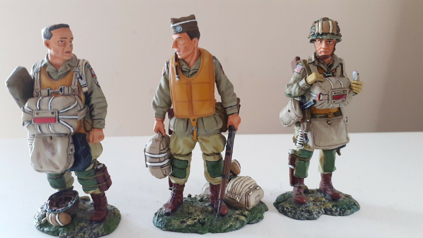 King and country usa us  ww2  boxed 1:30  dd31 dd031 101st 82nd airborne paras