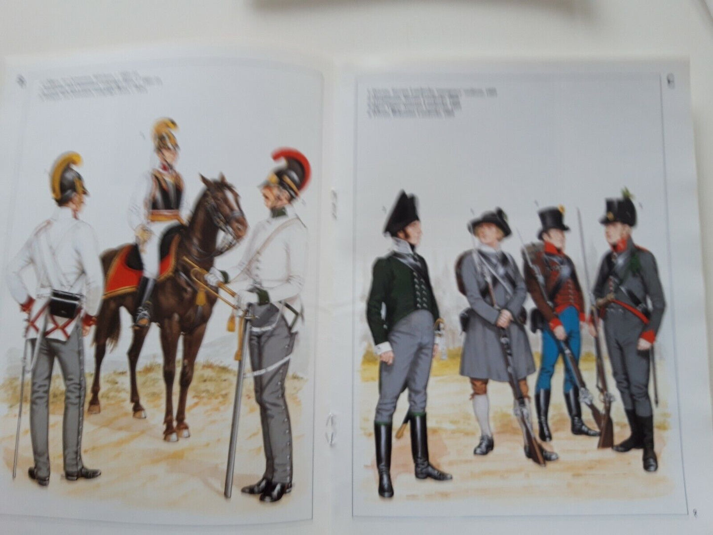 Del prado napoleon at war 21 waterloo 1:30 austrian cavalry   mib book