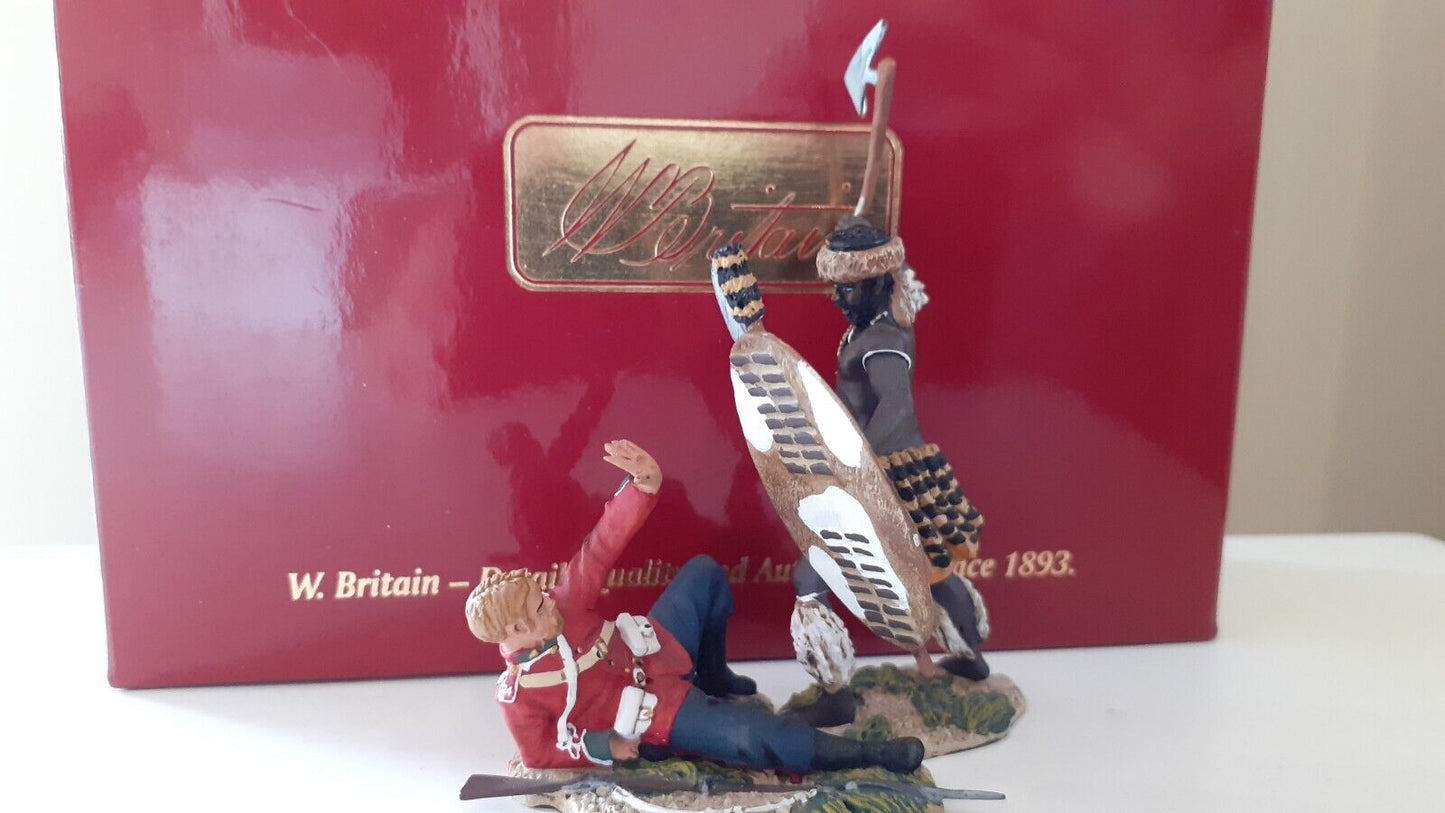 Britains 20057 Zulu wars 24th foot 1:32 metal no mercy limited boxed wdb s3