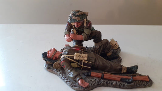 King and country ww2 d-day medic british canadian 2009 no box dd109 w12