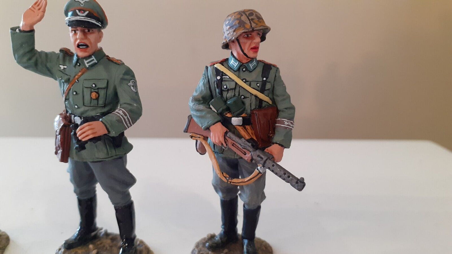 king and country fob044 ww2 german infantry polizei 1:30 metal boxed 2002