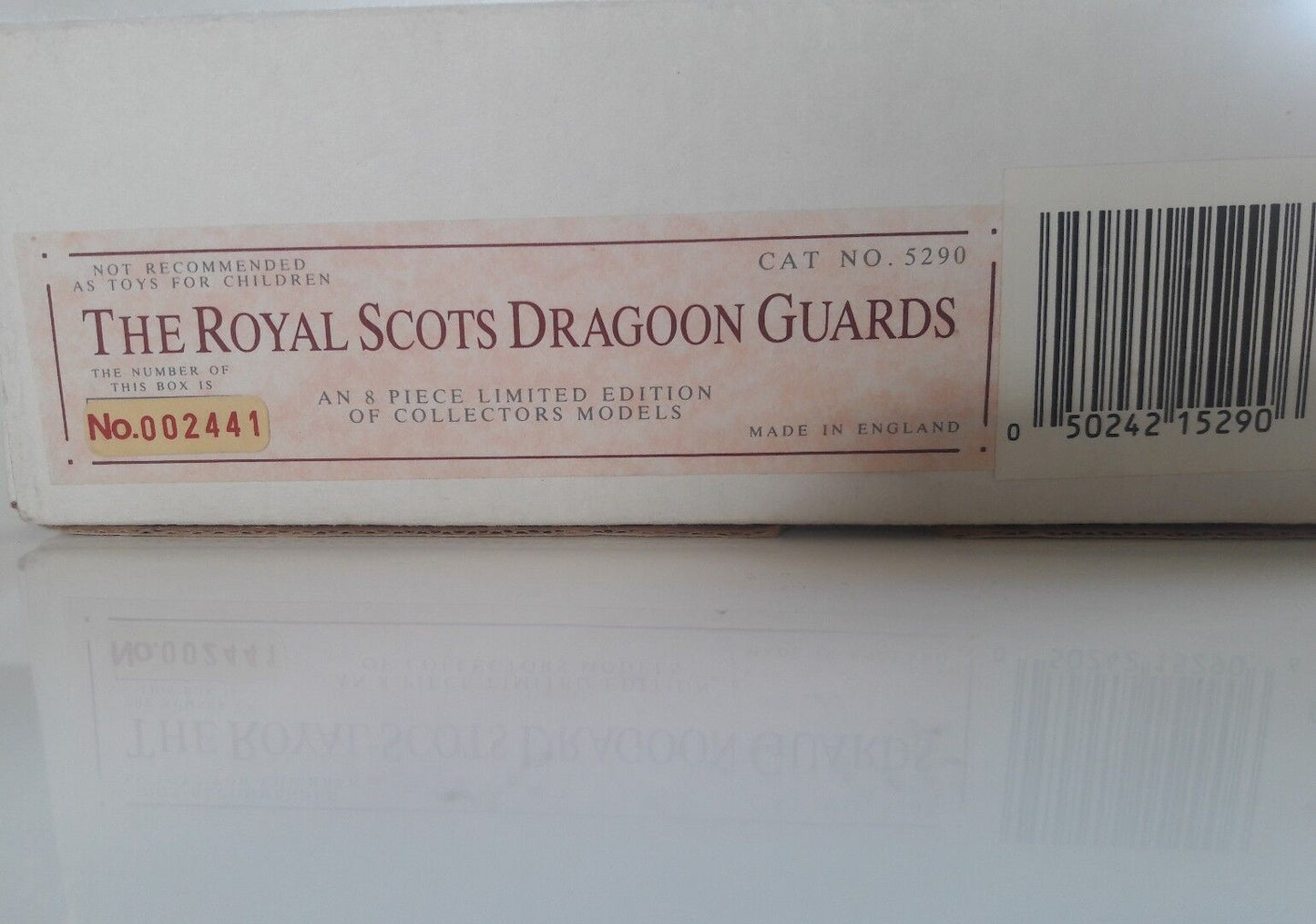 Britains limited edition royal scots dragoons scots greys 1990 waterloo 5290