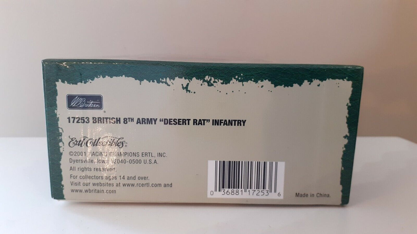 Britains 17253 8th army ww2 british army boxed 2001