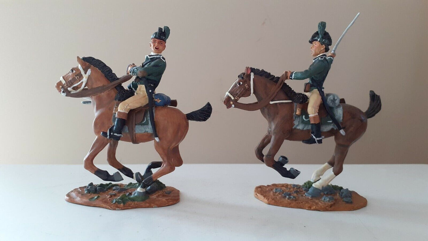 Britains 17579 awi American revolution green light dragoons cavalry