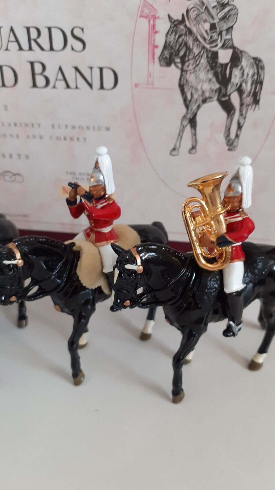 Britains limited edition life guards mounted band 1995  5295