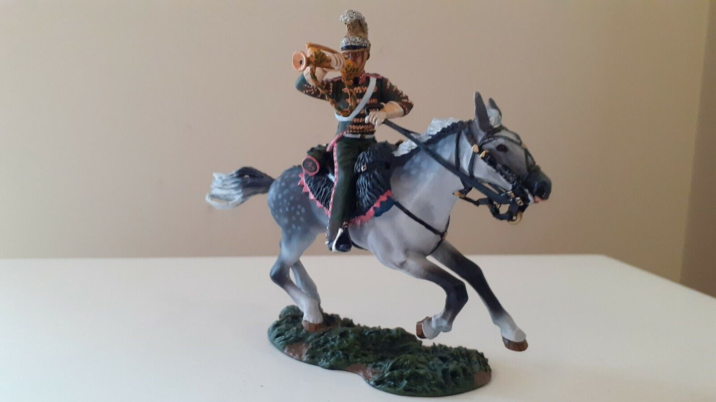 Britains 36072 Napoleonic hougoumont Waterloo French lancers bugler