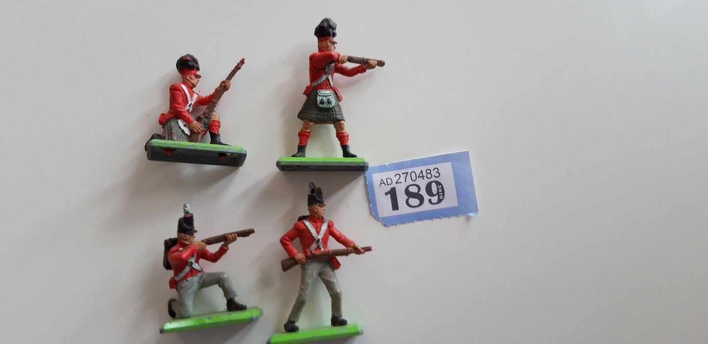 Britains deetail waterloo British  highlanders 1970s  1:32  b1