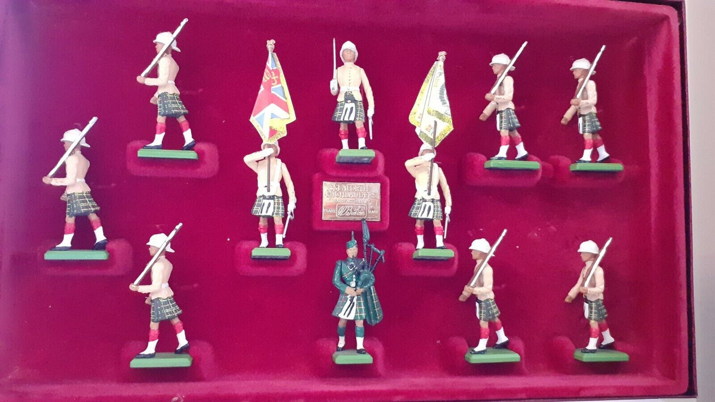 Britains 5188 limited edition seaforth Highlanders made in 1988.