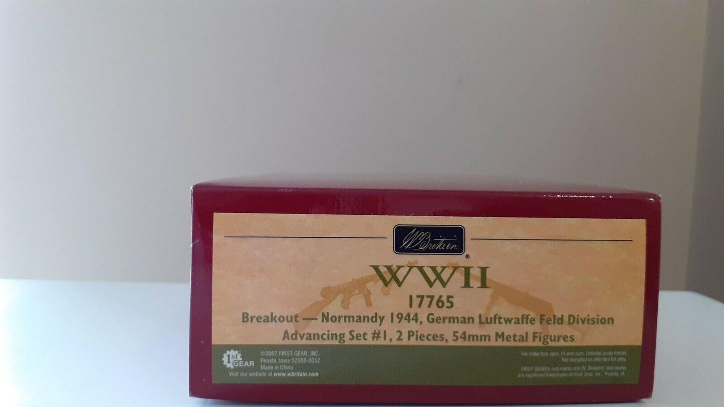 Britains 17765 ww2 d-day German luftwaffe infantry boxed  Normandy