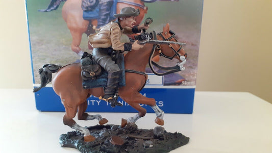 Collectors  showcase acw confederate cavalry mosbys rangers boxed cs00387