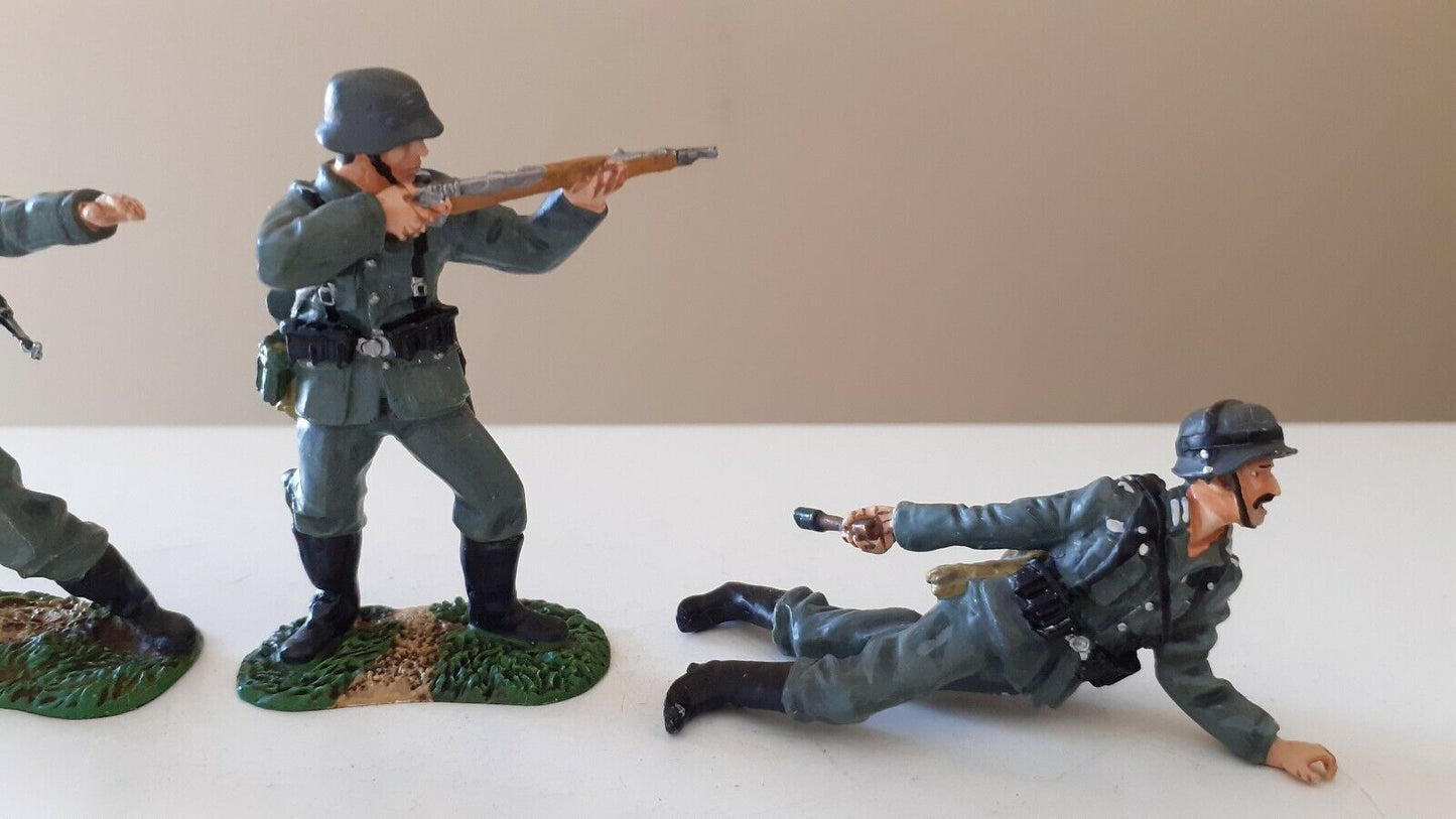 Conte ww2 German infantry 1:32  boxed metal wwii-0010