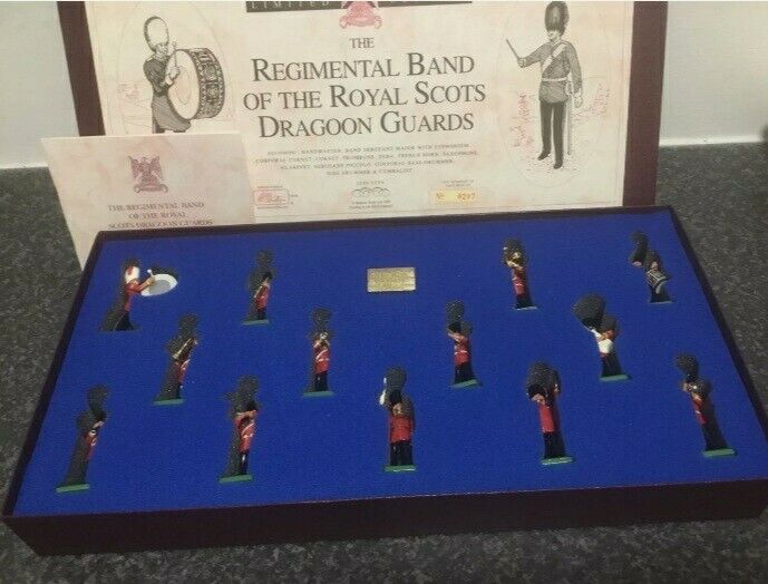 Britains limited edition 00102 band royal scots dragoon guards greys 1998 1:32