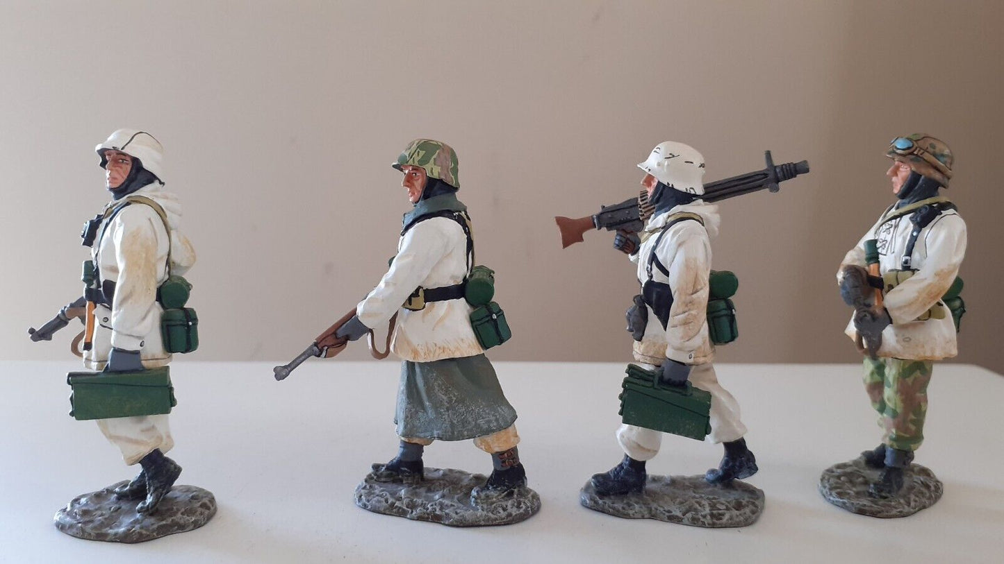 king and country bbg2 bbg02 ww2 german waffen mg42 winter 1:30 metal boxed 2003