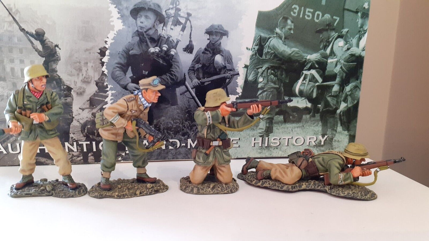 king and country ak16 ak016 ww2 german afrika korps 1:30 metal boxed 2002