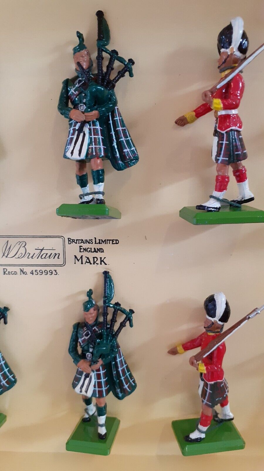 Britains limited edition seaforth highlanders 1985  5185