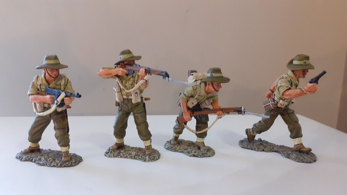 king and country ea03 ea003 8th army desert rats Australian 1:30 metal box 2002