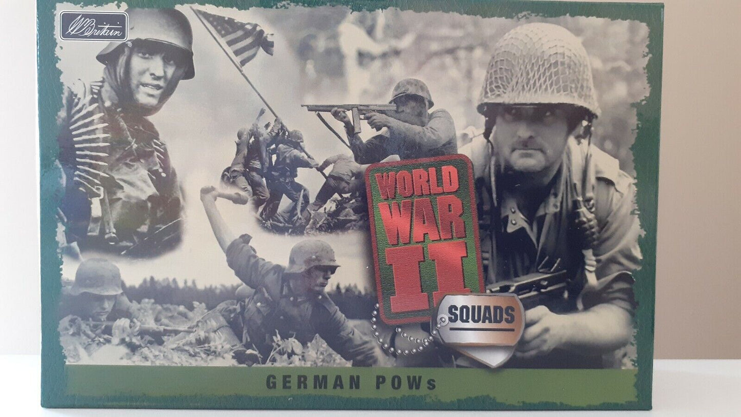 Britains ww2 17387 german POWs casualties metal boxed 2001 1:32