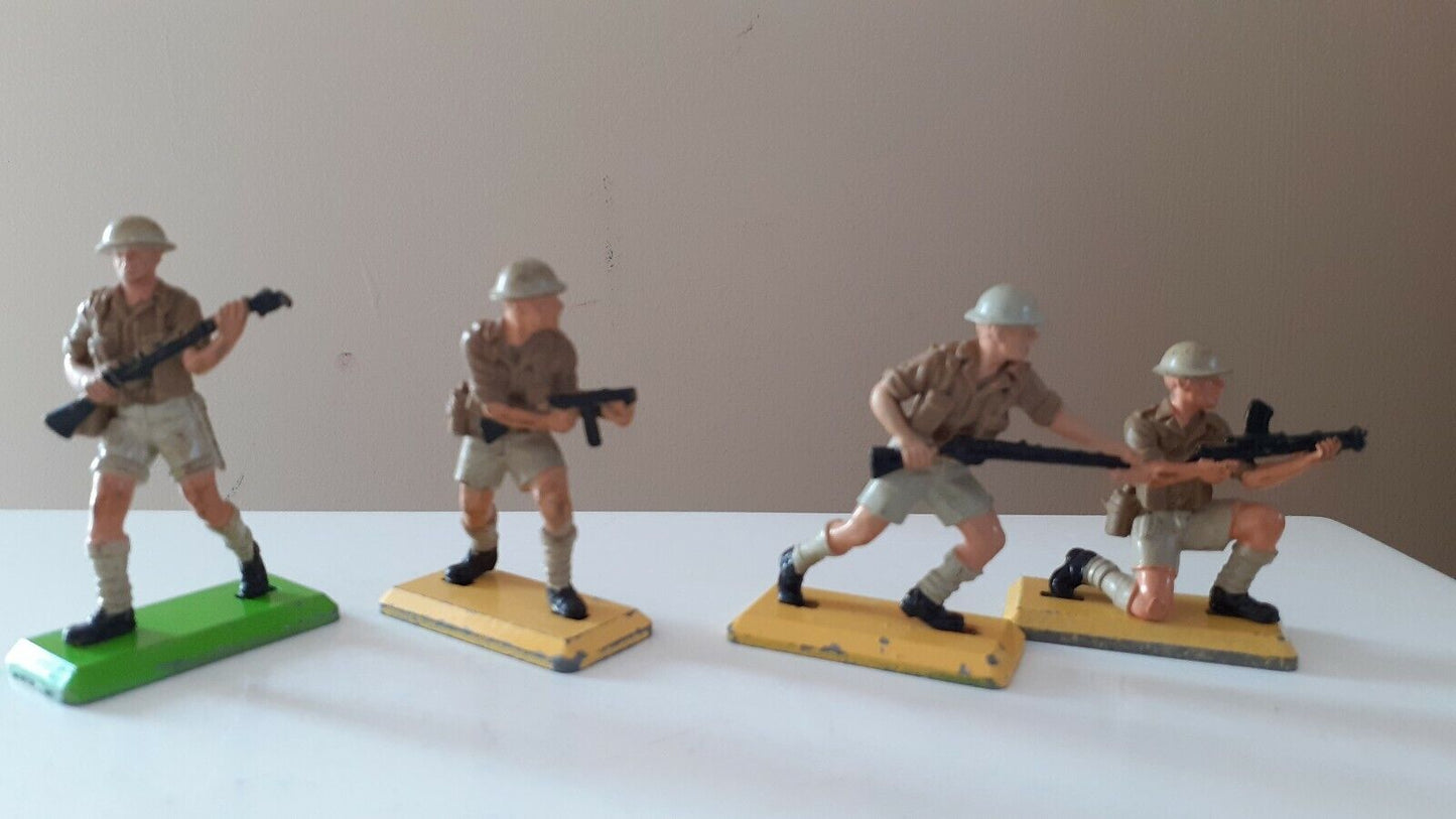 Britains deetail ww2 British 8th army bulk lot 1970s 1:32  b3