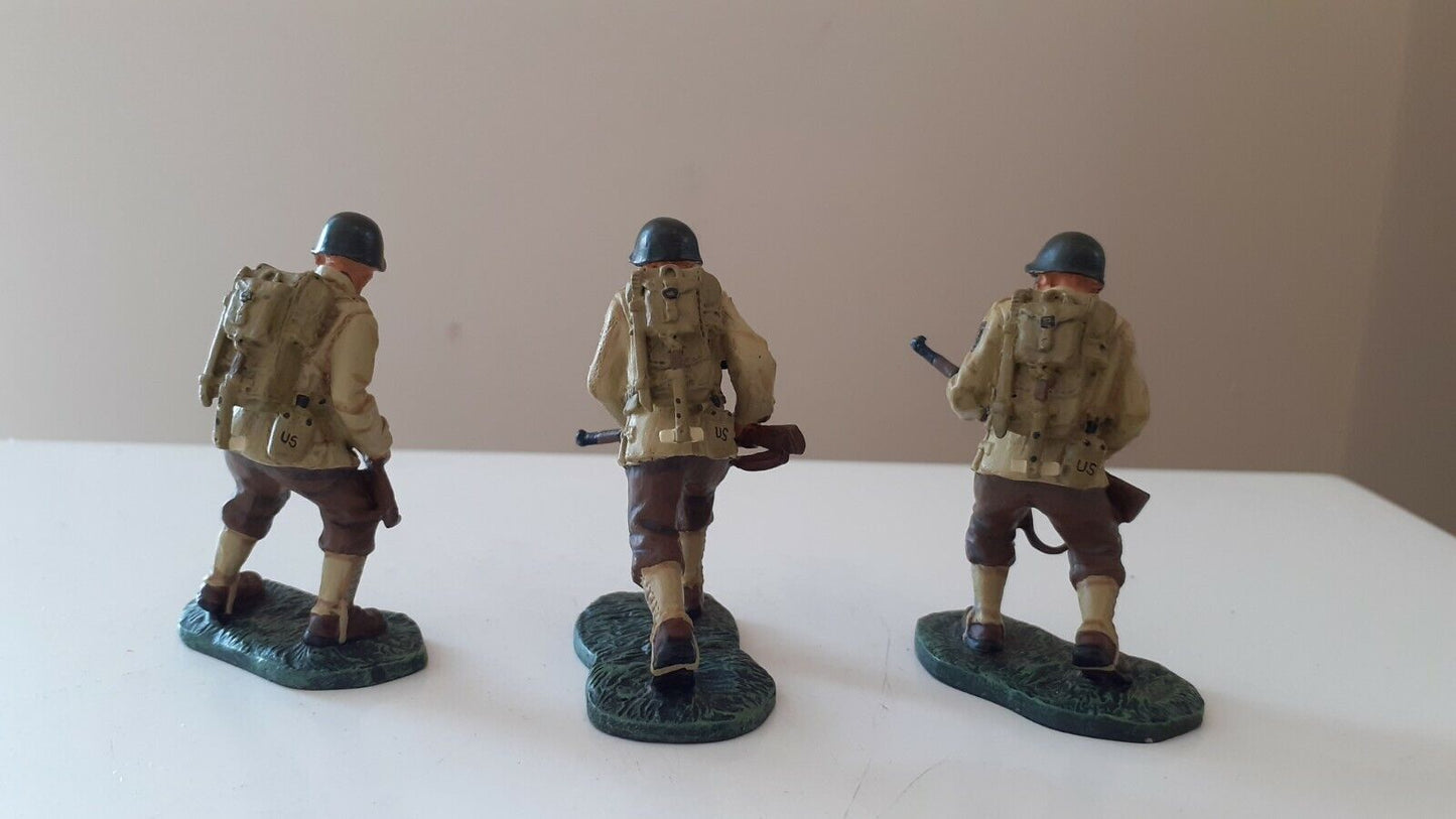 Britains 17494 ww2 d-day us infantry big red one boxed 1:32 Bb