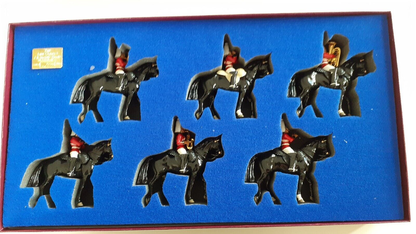 Britains limited edition life guards mounted band 1995  5295