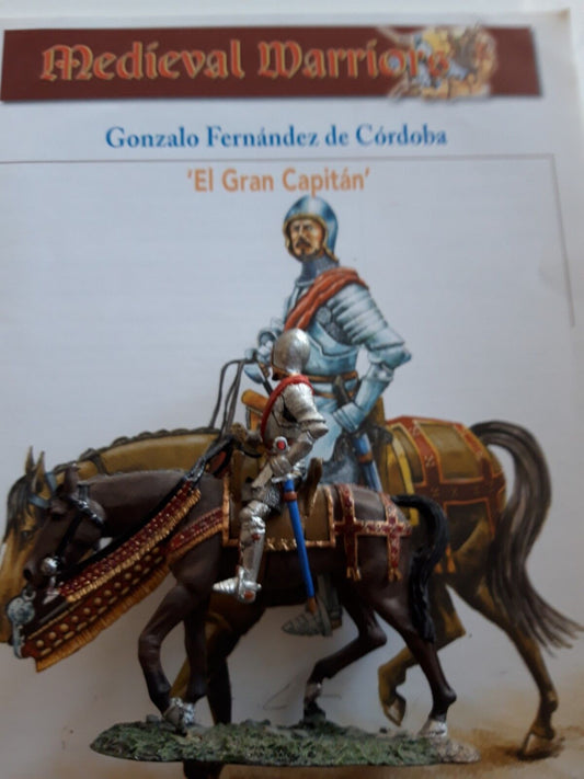 Del prado medieval warriors spain gran capitain 16th cent. 1:30 cavalry  69