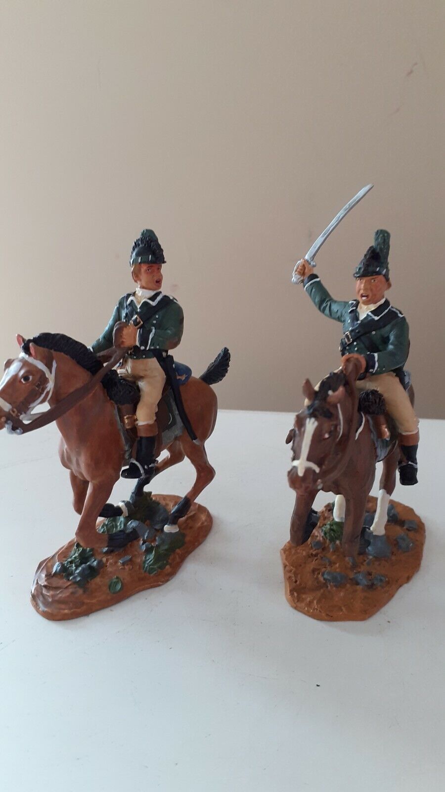 Britains 17579 awi American revolution green light dragoons cavalry