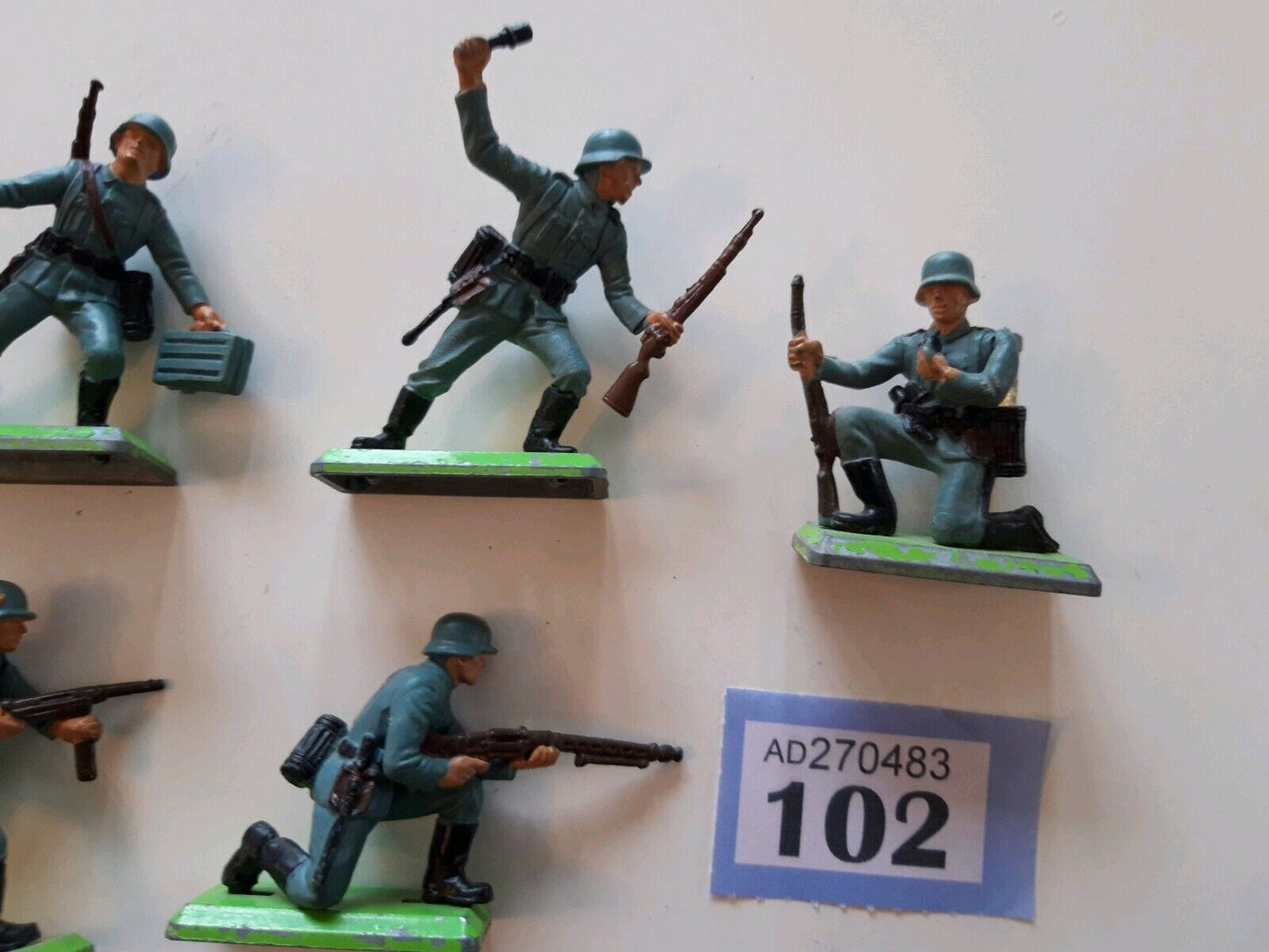 Britains deetail waterloo ww2 german army infantry 1970s  1:32  b1