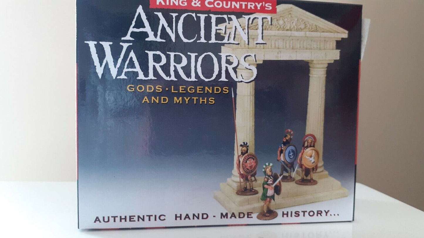 King and country ag04 ancient Greeks hoplite sword 1:30 metal boxed