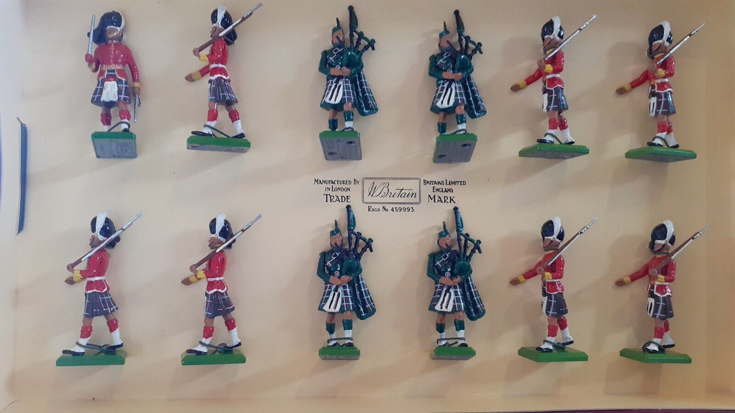 Britains limited edition seaforth highlanders 1985  5185