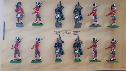 Britains limited edition seaforth highlanders 1985  5185