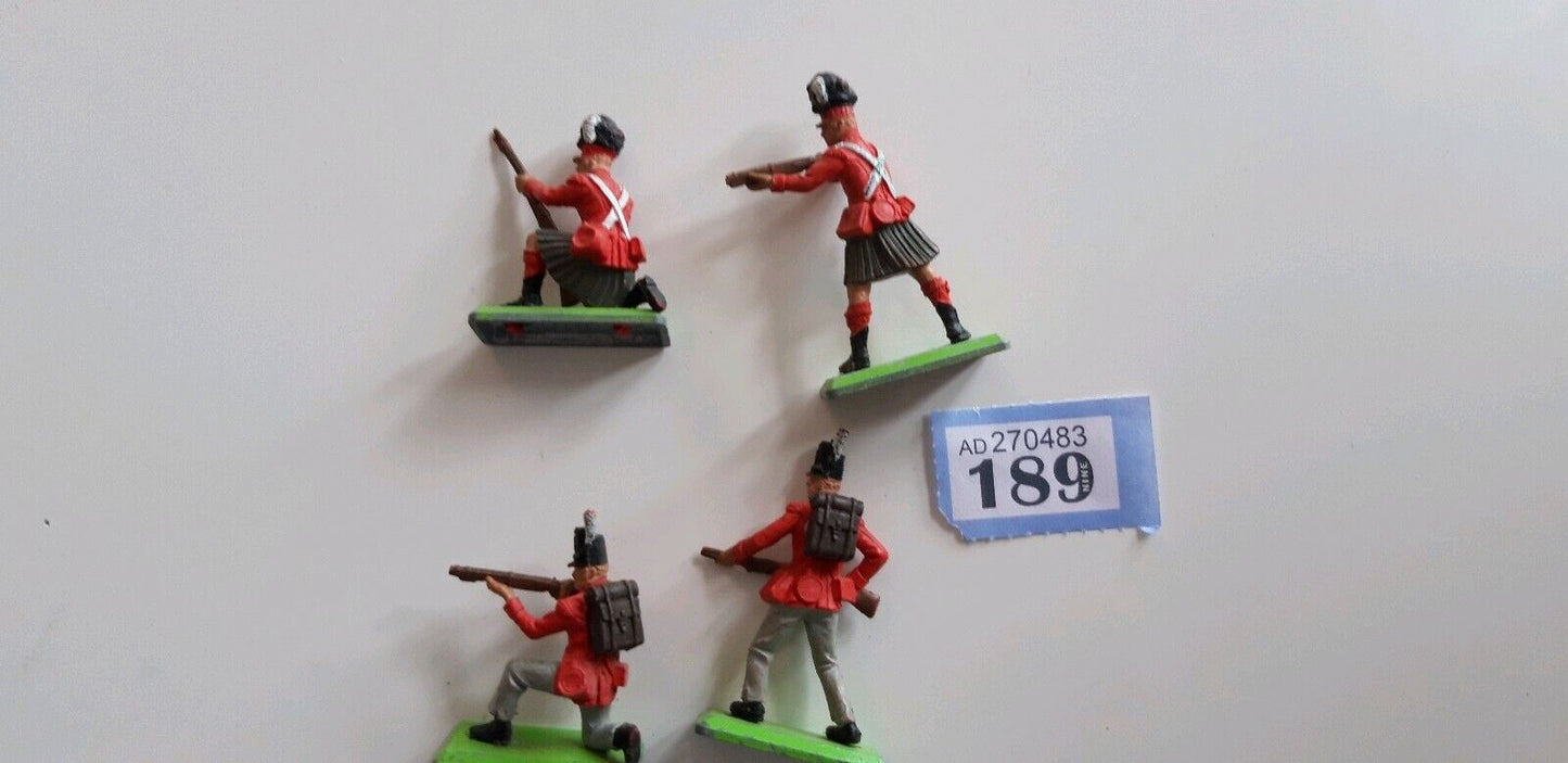 Britains deetail waterloo British  highlanders 1970s  1:32  b1