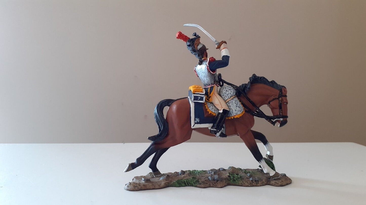 King and country Waterloo Napoleonic french cuiraissier boxed 1:30 na116 2007 wb