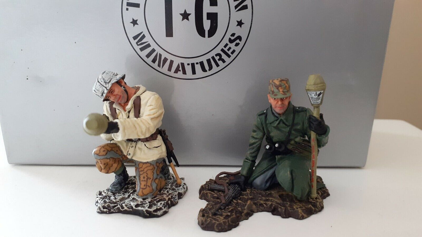 Thomas gunn ss020a ww2 german panzer tank hunters winter bulge 1:30 metal