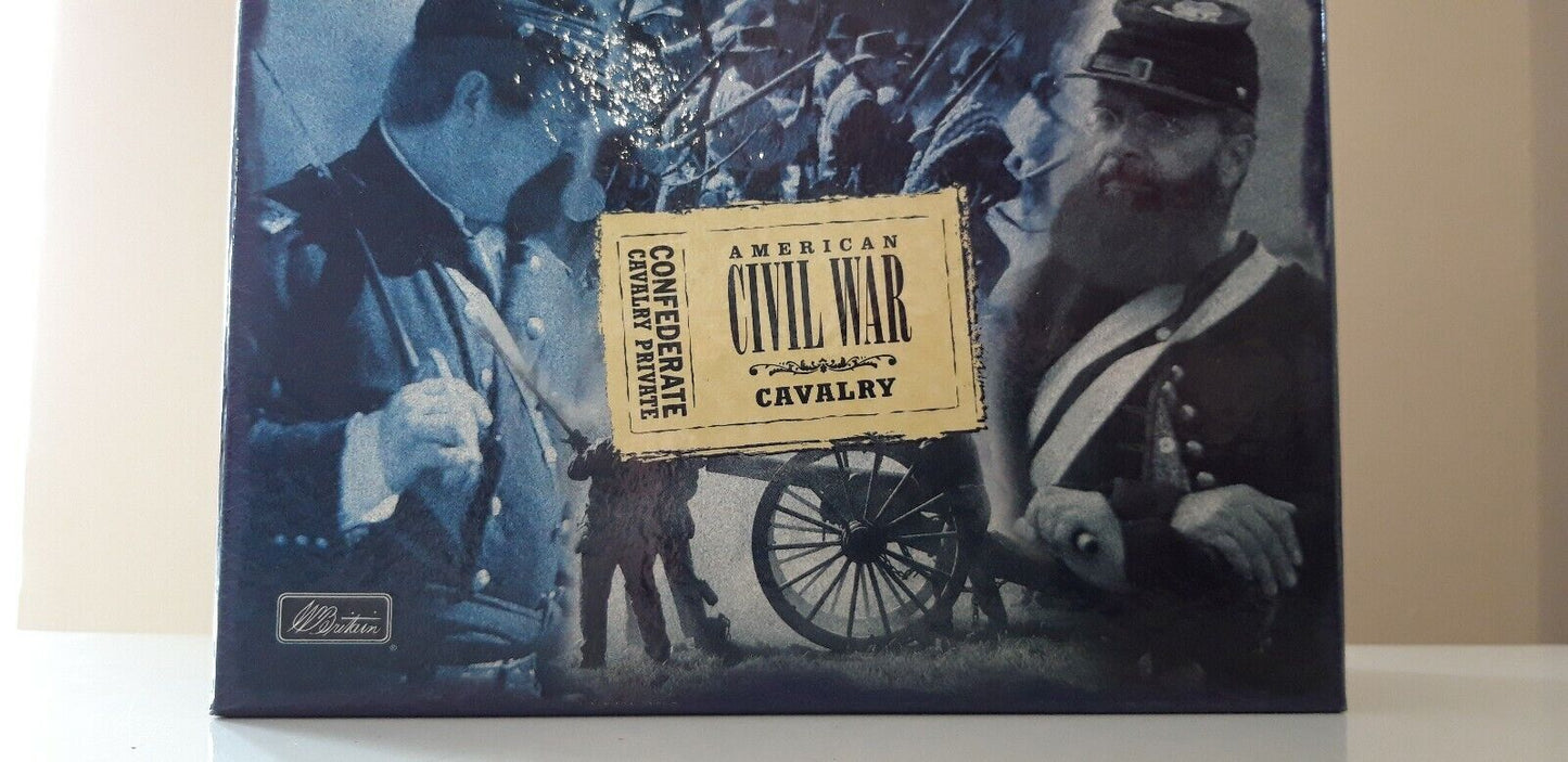 Britains 17374 acw union Confederate cavalry  boxed 1:32