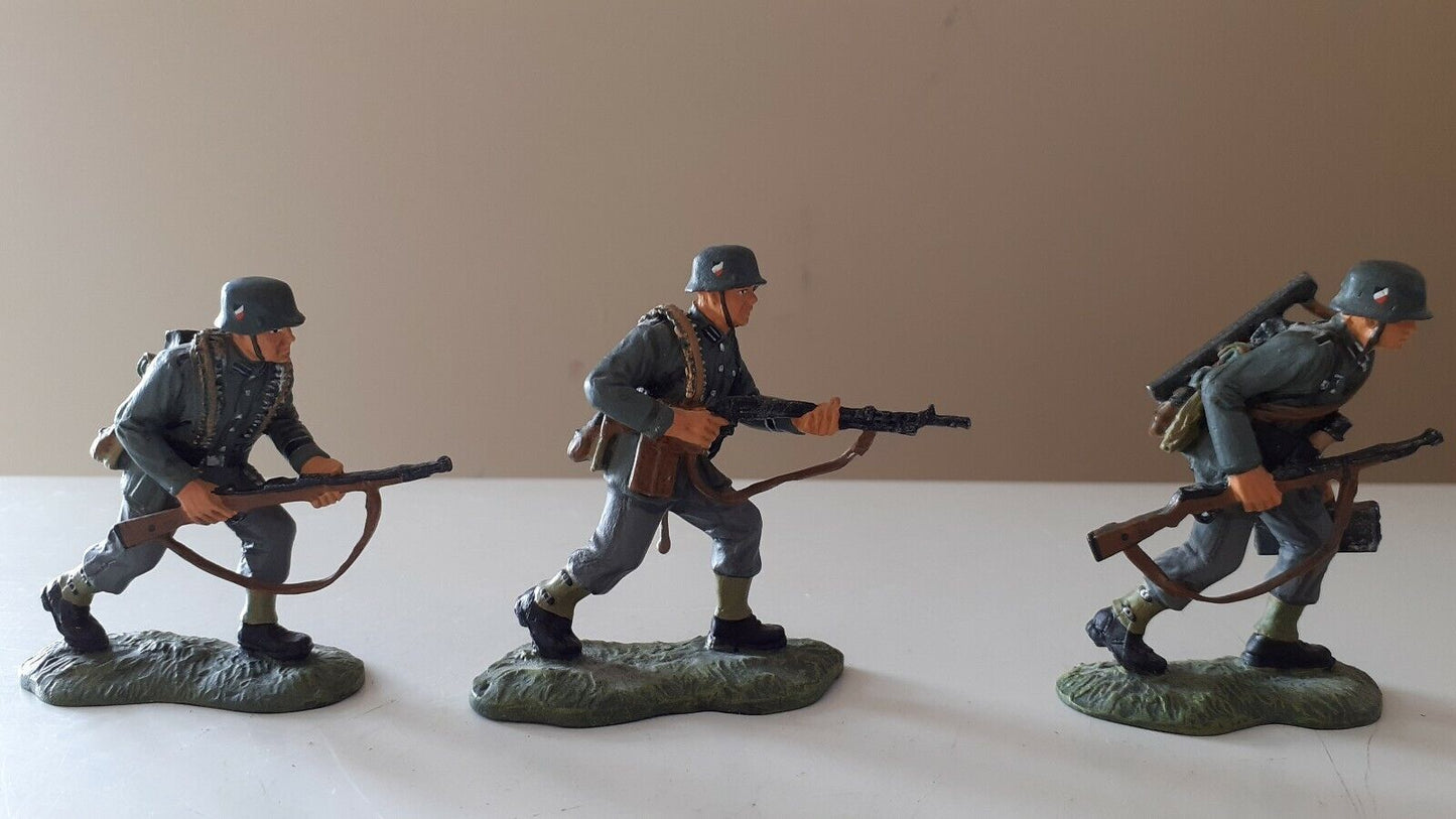 Britains 17495 ww2 d-day german support team boxed