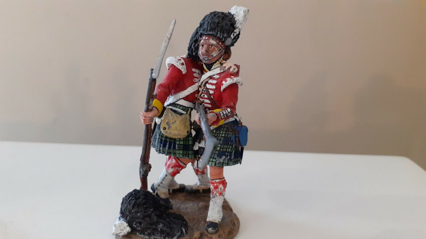 King and country crimean war crw021 93rd  Highlanders thin red line no box