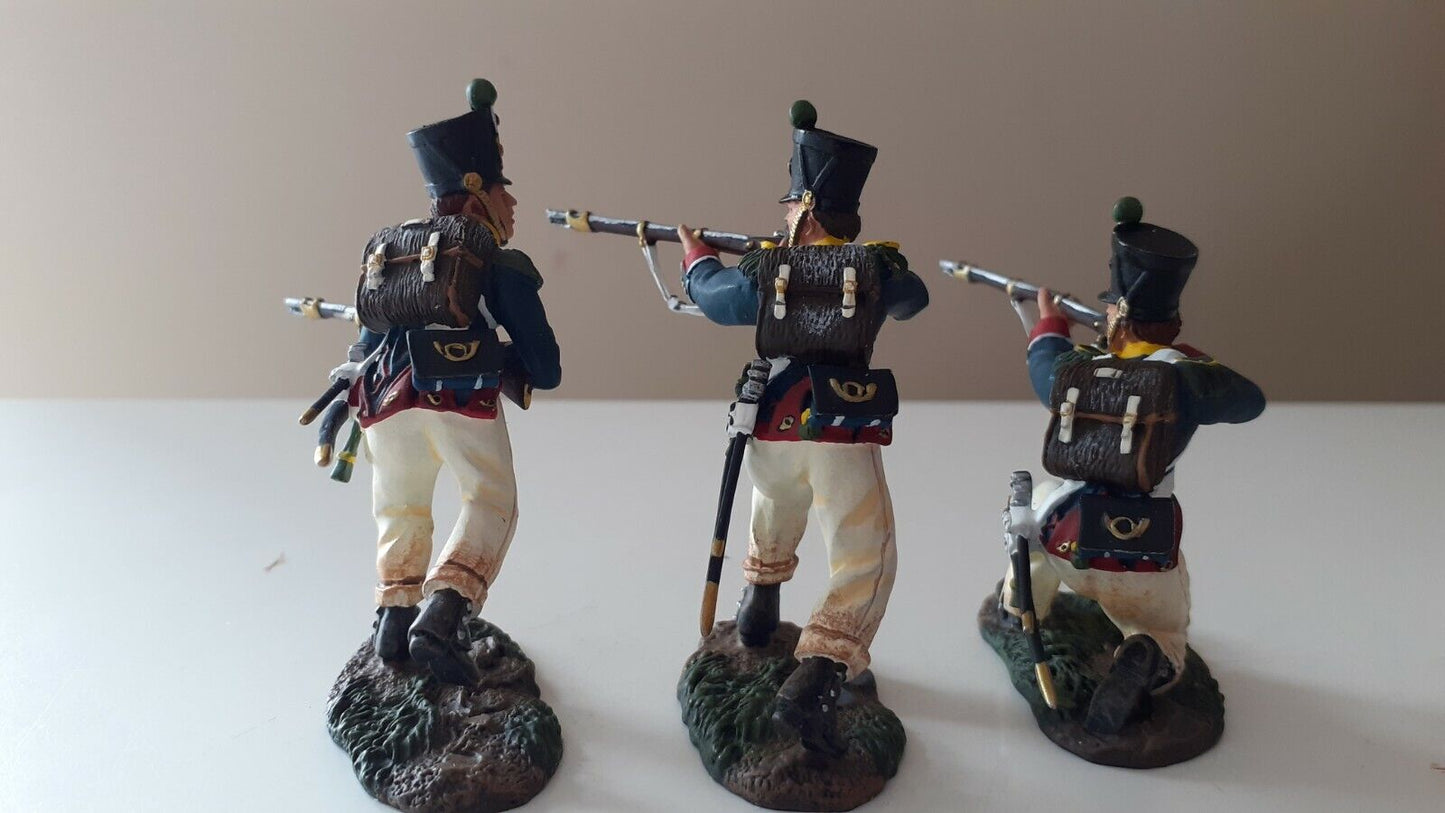 britains 17671 napoleonic hougoumont Waterloo French line chasseurs boxed