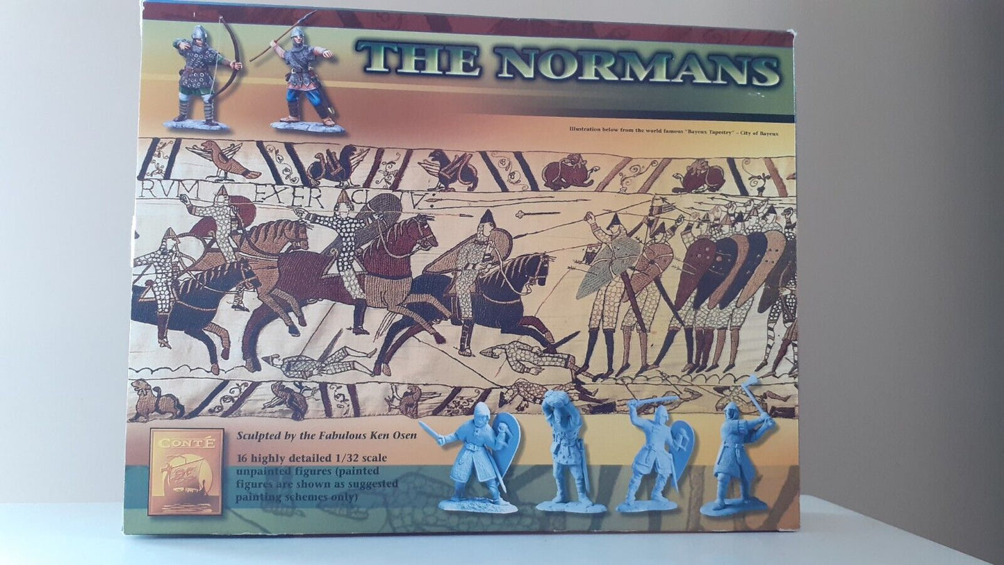 conte plastic normans boxed 16 full set wal006 1:32 2000