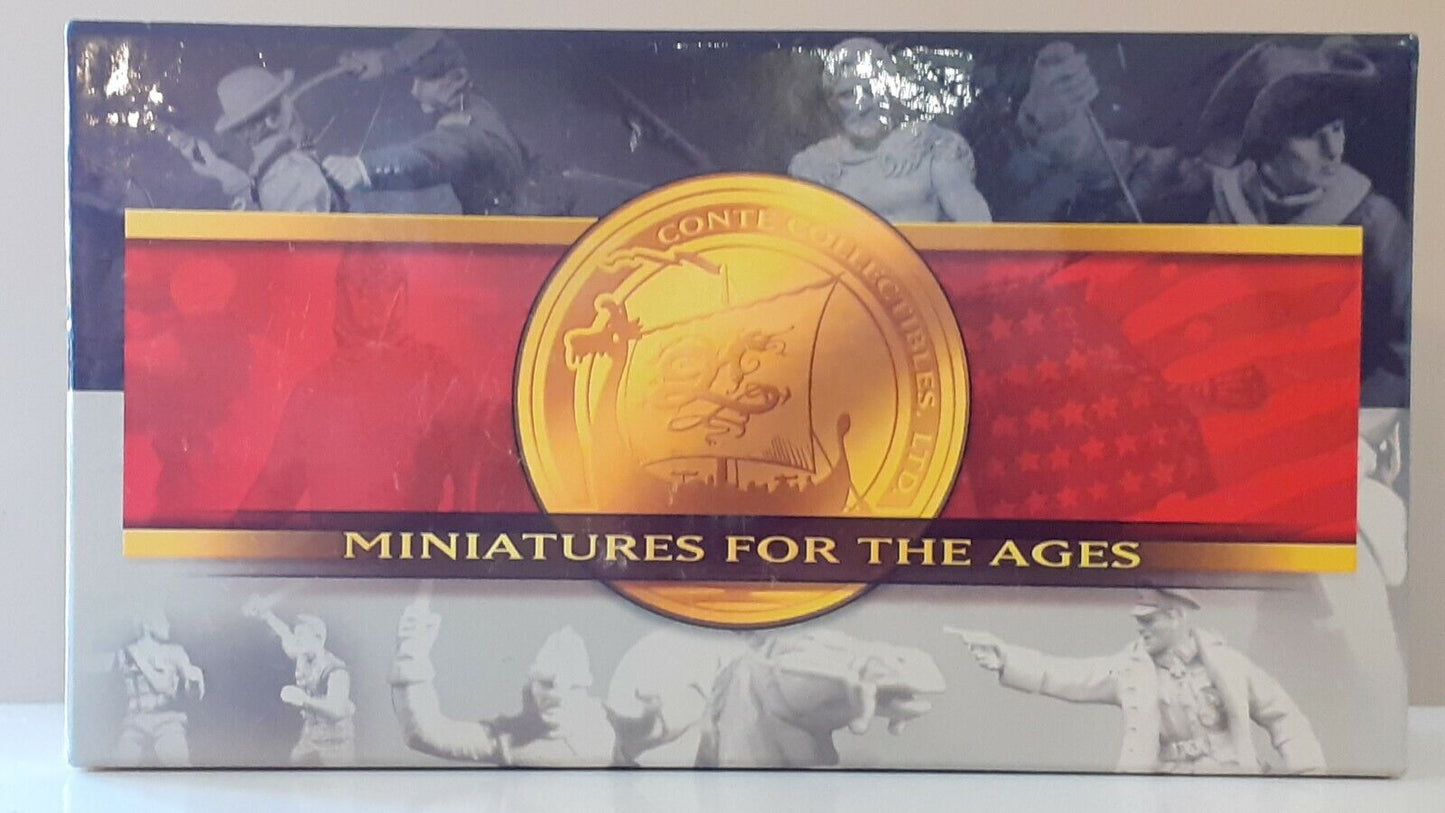 Conte french Indian wars rog024 Roger's rangers metal boxed alamo