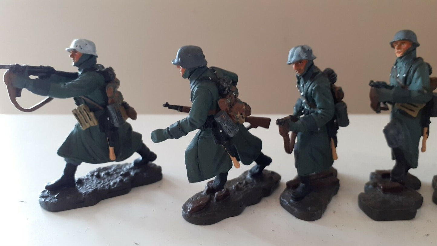 Britains 17601 large german infantry squad ww2 stalingrad 1:32 metal boxed 2005