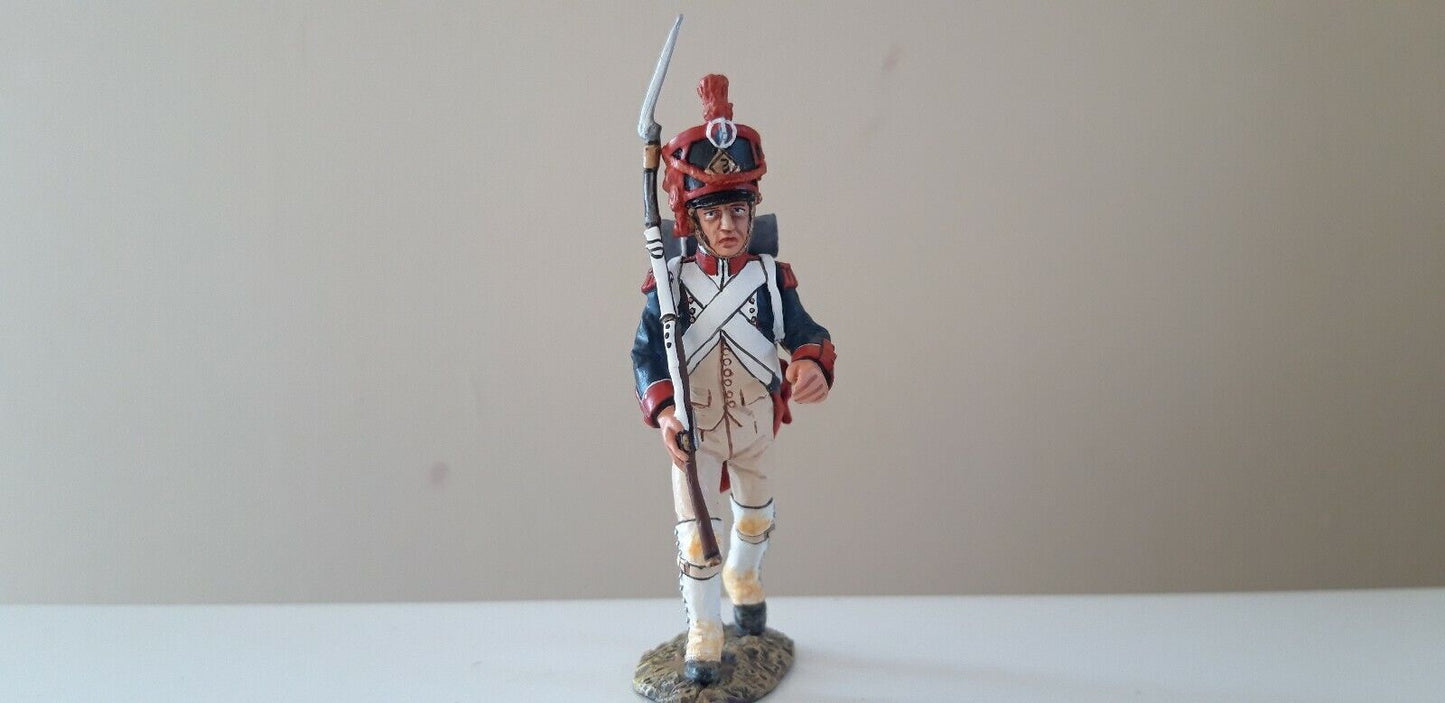 King and country Waterloo Napoleonic French guards infantry boxed 1:30  na14