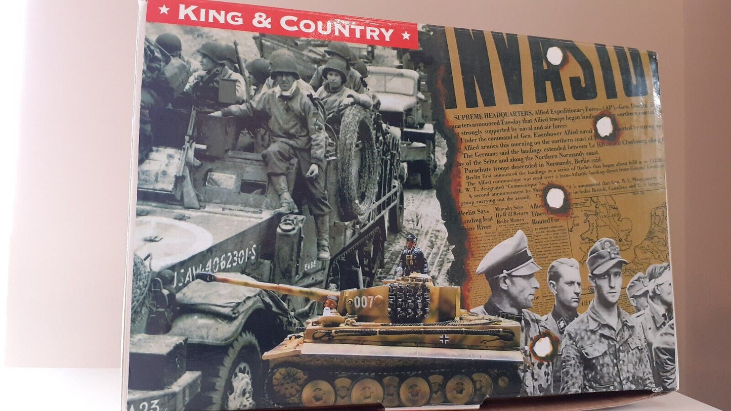 King and country ww2 German afrika korps bmw motorcycle box 1:32 ak035 ak35 2007