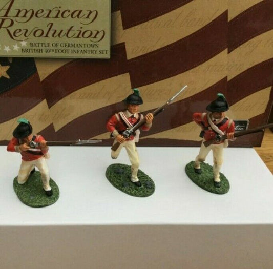 Britains 17357 awi American revolution 40th regiment foot royal fusiliers