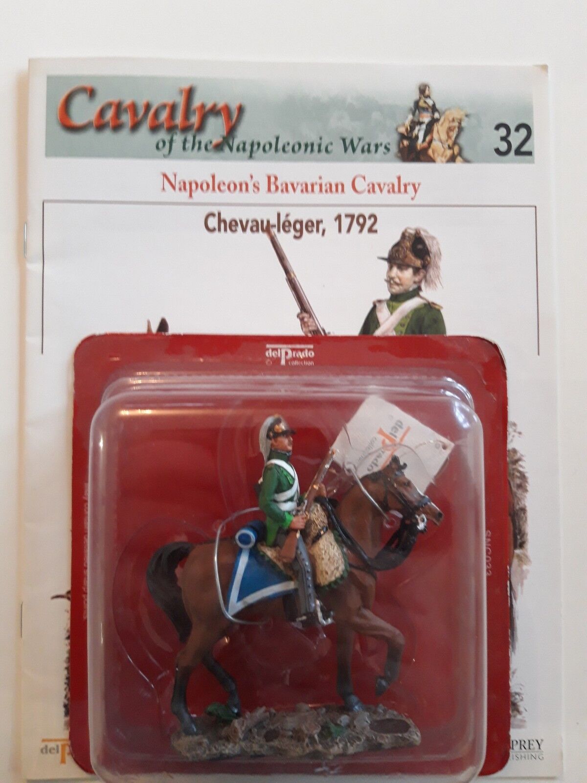 Del prado napoleonic war waterloo 1:32 cavalry bavarian leger 32 33