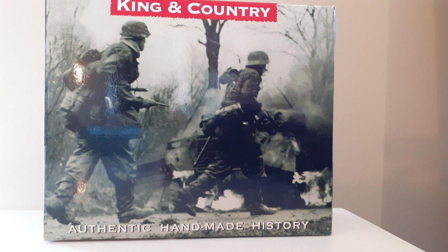 king and country ea15 ww2  british 8th army desert rats 1:30 metal boxed 2009