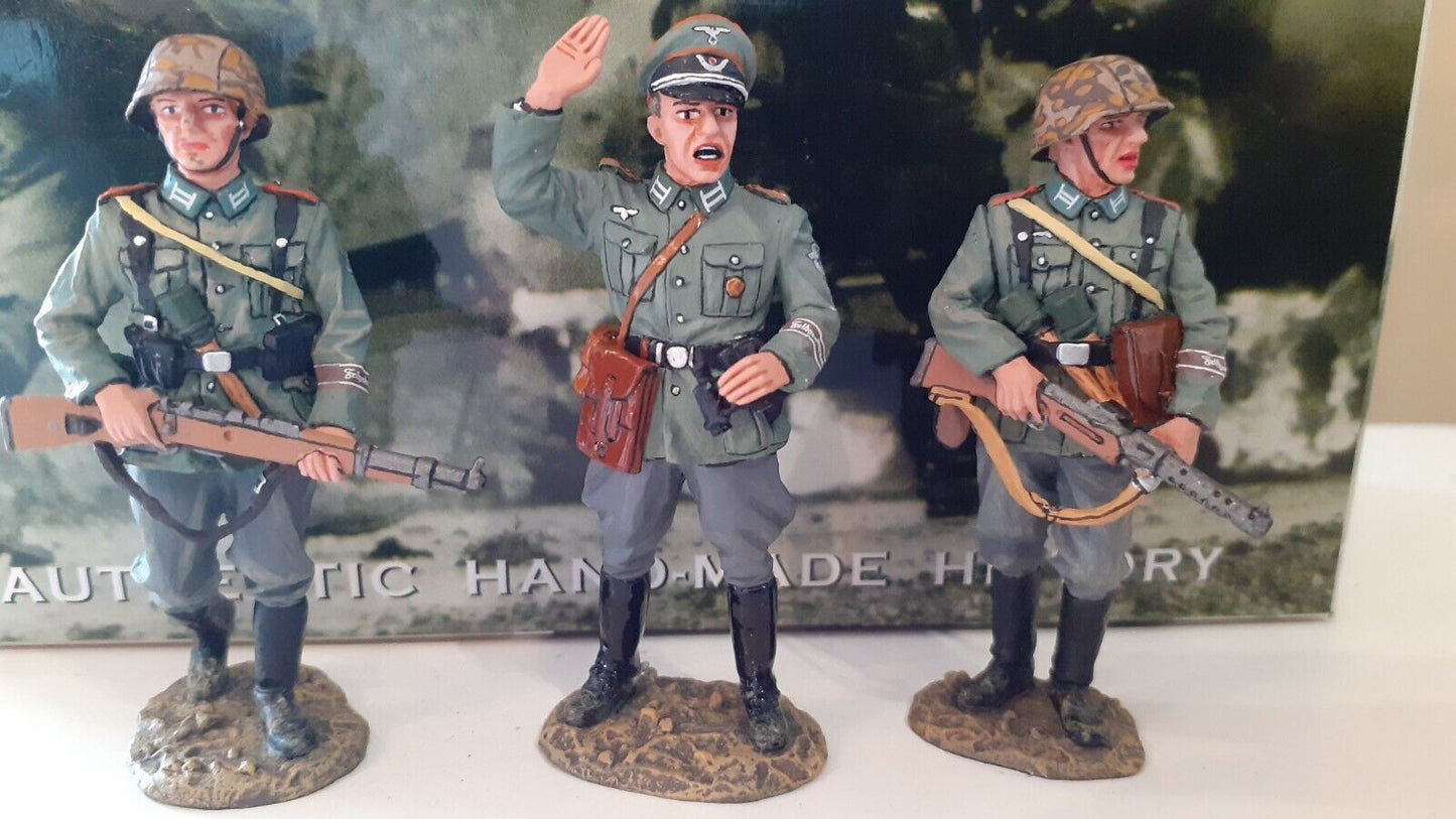 king and country fob044 ww2 german infantry polizei 1:30 metal boxed 2002