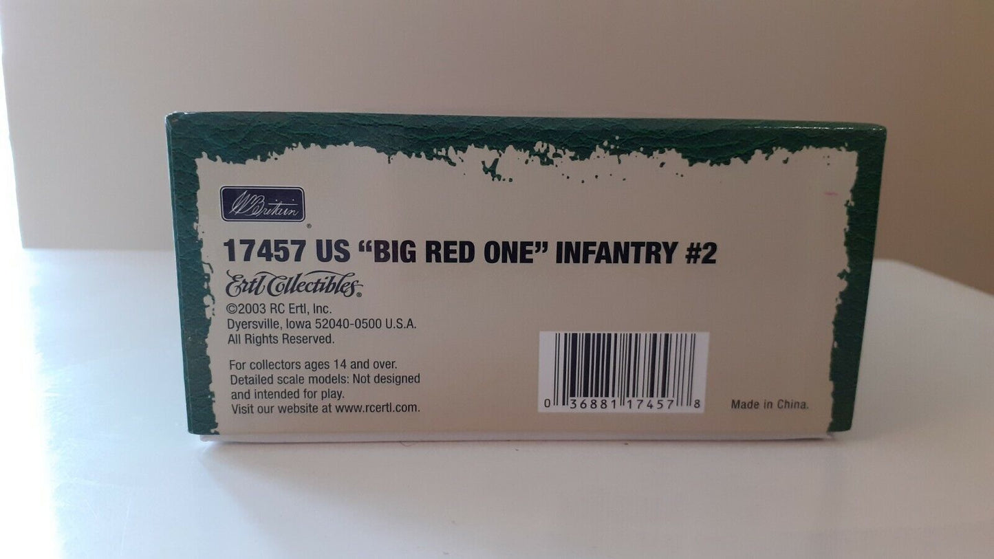 Britains 17457 ww2 us infantry big red one d-day 1:32 2003