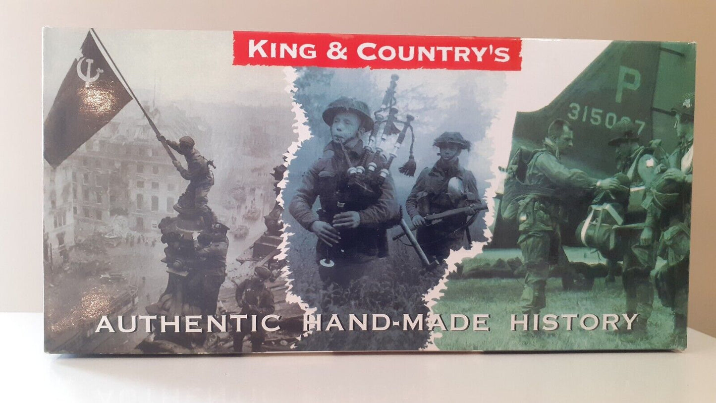 king and country ws58 ws058 ww2 german waffen mg42 1:30 metal boxed 2004